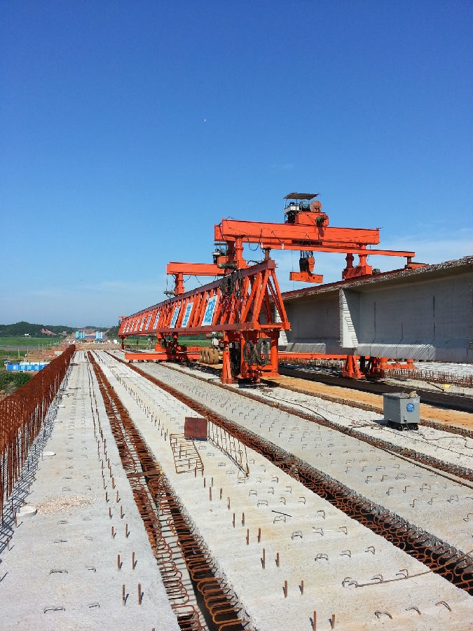 湖南湘潭安裝架橋機安全監控系統現場圖片一