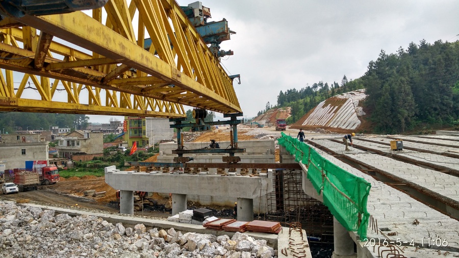 架橋機安全監控管理系統現場安裝案例